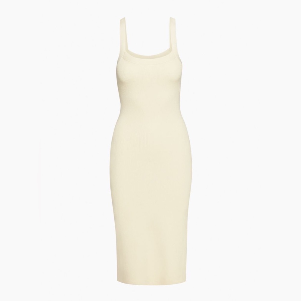 Babaton Chase Cream Midi Dress
